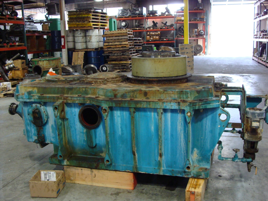 damaged gear reducer