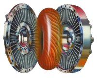 fluid coupling cross-section